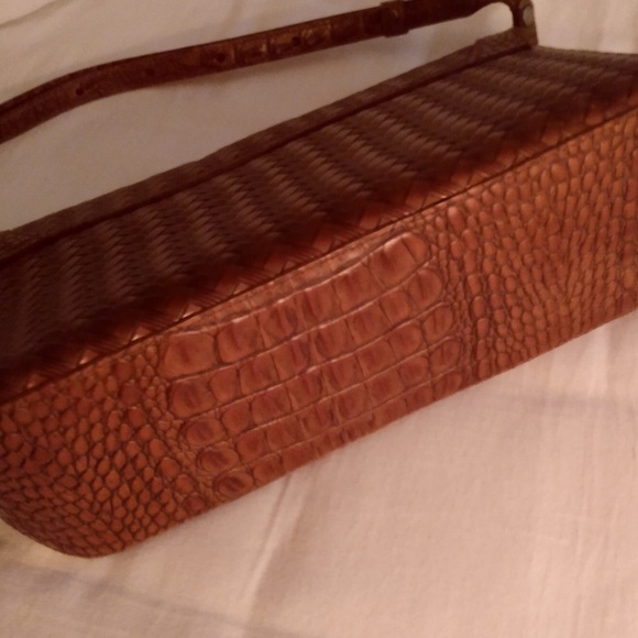 Brahmin Brown Leather Barrel Bag - Picture 8 of 12